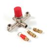 WIOSEN Double Outlet Tube Alloy Air Compressor Switch Pressure Regulator Valve 1Pcs view 1