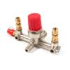 WIOSEN Double Outlet Tube Alloy Air Compressor Switch Pressure Regulator Valve 1Pcs view 3