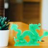 Cabilock Dragon Figurine Resin Statue Chinese Zodiac Dragon Sculpture Home Decor Imitation Versatile for Table Shelf Desk Feng Shui Decoration view 3