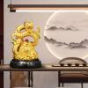 WXMYOZR Chinese Feng Shui Dragon Statue,2024 New Year Dragon Ornaments for Home Store and Office Decor Attract Wealth and Good Luck,10in view 2