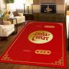 ERAYNA Chinese Character Red Dragon Collection Area Rugs, Classic Eastern Tradition Indoor Non-Slip Kids Rug, Upholstery Rug with Non-Slip Backing for Kids Boys Girls Bedroom Living Dining 3ftx4ft view 2