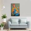 1940s Pin-Up Girl Rosie The Riveter Welding Lunch Picture Poster Modern Family Bedroom Office Background Wall Art HD Picture Canvas Printing Artwork Decor Posters (0812inch-No Framed) view 4