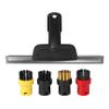 ConvOw Compatible for Karcher SC2 SC3 SC4 SC5 CTK10 CTK20 Window Nozzle Scraper Round Brush for Steam Cleaner Mirrors Moisture,Clean Slit view 1