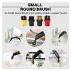ConvOw Compatible for Karcher SC2 SC3 SC4 SC5 CTK10 CTK20 Window Nozzle Scraper Round Brush for Steam Cleaner Mirrors Moisture,Clean Slit view 3