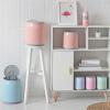 Kitchen Garbage Can Plastic Round Trash Cans, Beverage Cans, Bathroom Waste Paper Baskets, Powder Room Garbage Storage Containers, Kitchen Compost Bins Office Trash Can ( Color : Blue , Size : Large ) view 3