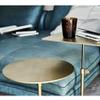 LUNIZ Center Table Small Coffee Table Can Lift Side Table Sofa Side Table Stainless Steel Metal Small Round Table Small Square Table Side Table End Table (Color : D) view 4