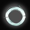 dobestyou White EL Wire -3m Glow-in-The-Dark Electroluminescent Wire with Controller, Waterproof Flexible Light Strip for Halloween Costumes, Cosplay, Rave Parties & DIY Nighttime Decorations view 1