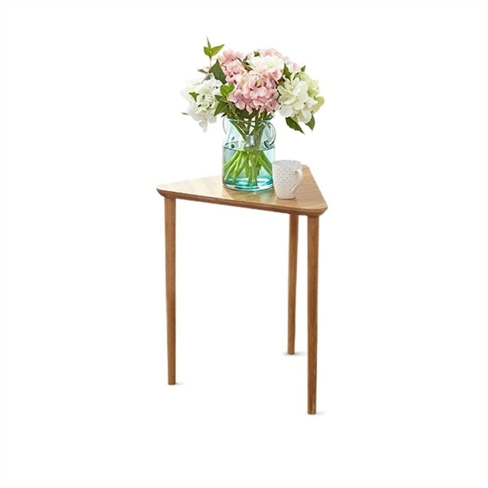 Center Table Triangle Side Table Modern Wooden Corner Table Home Living Room Sofa Side Decoration Small Coffee Table Bedroom Bedside Table Side Table End Table