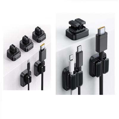 [3 in 1] Cord Spring Clip Holder & Cable Spring Holder Clips