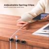 [3 in 1] Cord Spring Clip Holder & Cable Spring Holder Clips view 3