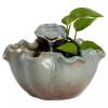 House Decorative Items Chinese Style Ceramic Simple Flowing Water Fountain Decoration Office Living Room Desktop Decoration Tabletop Waterfall Fountain view 1
