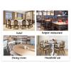 23.6" Tempered Glass Lazy Susan Turntable Dining Table Centerpiece Rotating Tray with Swivel Assist System Round Tabletop Rotating Tray Large Dining Table Serving Plate Silent & Smooth Spin ( Size : 2 view 3