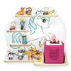 stadtecken Wooden Shelf for Music Box I Suitable for The Toniebox and ca. 35 Tonies I Perfect Storage in The Children's Room I for Setting up or Hanging (Medium, Unicorn) view 1