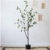 150cm/4.9ft Artificial Trees Artificial Camellia Tree Fake Tree Living Room Decor Artificial Plant Realistic Faux Plant view 3