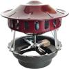 BTURYT Chimney Fan Smoke Evacuator, Fireplace Exhaust Fan Flue Fan Chimney Draft Inducer, 80W view 1
