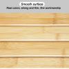 AoForce Bamboo Shoe Rack Bench, Smooth Rounded Corners, Surface Waterproof, Multi-Function, Free Standing Shoe Racks for Bedroom Hallway Closet (Size : 60cm) view 3
