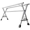 KOOKYY Clothes Drying Rack Outdoor Foldable, Space-Saving Laundry Rack, Adjustable and Foldable Hanger Rack, Stainless Steel Garment Rack, with 20 Windproof Hooks, for Indoor or Outdoor view 1