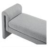 Bedroom End of Bed Bench Upholstered End of Bed Bench Modern Entryway Shoe Bench,Bedroom Ottoman Bench, Living Room Bench Dinning Room Bench Ottoman Couch Bench view 4