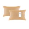 A1 Home Collections Down Alternative Throw Insert, Ready to Use Pillow Pack of 2, 12"x20", Mocha view 1