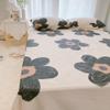 Wellboo Floral Bed Sheet Set Queen - Black & White Botanical Flat Sheets with Beige Sunflowers, Fitted & Flat Sheets, 3D Large Flower Bedding Sheets for Women, Girls & Teens view 2