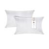 A1 Home Collections Down Alternative Throw Insert, Ready to Use Pillow Pack of 2, 12"x20", White view 1