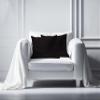 A1 Home Collections A1HC Throw Pillows, Down Alternative Filled Ready to Use Decorative Throw Pillows, Pack of 2, Smoky Black - 12"x20" view 4