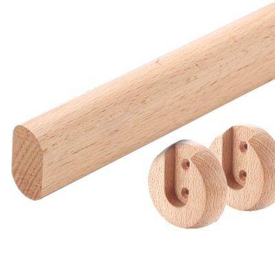 closet rods for hanging clothes Clothing Store/Bedroom Wardrobe Closet Rod Wooden, 10-47 In Custom Cut Closet Rods for Hanging Clothes, Heavy Duty Complete Closet Rod Kit ( Color : ligjt grey , Size :