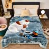 Wemune Korean Blanket Korean Mink Blanket, Silky Soft and Warm Mink Blankets King Size - 2 Ply Reversible Raschel Bed Blanket,13,78x90 view 1