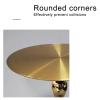 Accent Side Table, Side Table, Sofa Side End Table, Waterproof Metal Structure, Great for Living Room, Bedroom, Indoor & Outdoor (Color : A) view 4