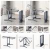 ASQUAR Folding Clothes Drying Rack, Clothes Drying Rack, Dryer Racks for Laundry Drying Indoor Foldable for Easy Storage 1.6/1.8M Partial Drying 1.6M view 2