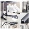 ASQUAR Folding Clothes Drying Rack, Clothes Drying Rack, Dryer Racks for Laundry Drying Indoor Foldable for Easy Storage 1.6/1.8M Partial Drying 1.6M view 3