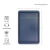 KitchenAid 10x15in Nonstick Aluminized Steel Baking Sheet, Ink Blue view 2