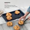 KitchenAid 10x15in Nonstick Aluminized Steel Baking Sheet, Ink Blue view 3