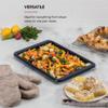 KitchenAid 10x15in Nonstick Aluminized Steel Baking Sheet, Ink Blue view 4