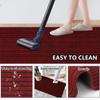 LITA Customized Size 2ft~82ft Runner Rug Indoor Outdoor Rug Utility Carpet Runner, Area Rugs with Non-Slip Rubber Backing for Hallway Kitchen Balcony Garage Stair Laundry, Christmas Red, 3' x 71' view 3