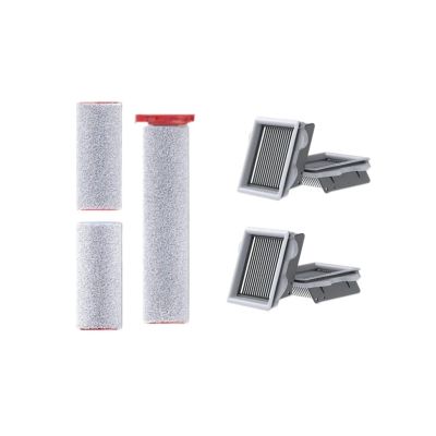 AGASHI Accessories Rollers BrushHEPA FilterCombo Vacuum Cleaner Washable Spare PartsCompatible for Roborock Dyad Pro (Color : Dyad pro pack2)