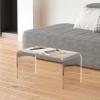 Acrylic Side Table, Clear Acrylic End Table, Small Coffee Table with Round Edges, C Shaped Sofa Table for Living Room, Bedside Table for Bedroom, No Assembly Needed view 4