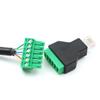 Jienk 2Pcs RJ11 Male to 6 Pins Screw Terminal Adapter for Cat3 Telephone view 4