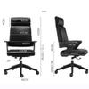 Gaming chair , Executive Office Ergonomic Heavy Duty Computer Bonded Leather Adjustable Desk Chair Office Desk Chair Leather Executive Conference Task Chair Adjustable Swivel Chair with Arms view 2