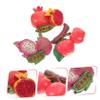 BRIGHTFUFU 3pcs Simulation Fruit Food Magnets for Refrigerator Decor Cute Kitchen Stickers for Fridge Realistic Decorative Stickers for Home and and Lightweight Kitchen Accessories view 4