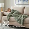 KyraHome Muslin Blankets for Adults, Bed, Couch, 90" x104 King,100% Organic Cotton Pre-Washed, Breathable Lightweight Gauze Bed Blankets, Bedspread, All Season, Sage Green view 3