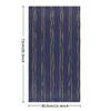 bisibuy Stripe Gold Blue Hand Towels for Bathroom 28.3 x 14.4 Decorative Kitchen Hand Towel Soft Absorbent Bathroom Towels Set of 2 Kitchen Drying Towels Home Farmhouse Decor Gifts view 2