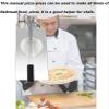 12-24cm Stainless Steel Pizza Dough Pastry Manual,Pizza Dough Press Machine,Household Pizza Presser Kitchen Tools for Pizza, Tortilla,12cm view 2
