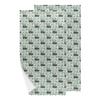 bisibuy Panda Banboo Turquoise Hand Towels for Bathroom 28.3 x 14.4 Decorative Kitchen Hand Towel Soft Absorbent Bathroom Towels Set of 2 Kitchen Drying Towels Home Farmhouse Decor Gifts view 1