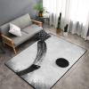 WILARE Area Rugs 5x8ft, Ice Hockey Ball Throw Sports Kids Rugs, Nursery Classroom Rug, with Anti-Slip Tape for Decor Teen Boys Room Floor Lounge Nursery view 1