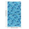bisibuy Octopus Tail Wave Bathroom Hand Towels Decorative Set of 2 Kitchen Towels Lightweight Absorbent Hand Towels for Bathroom Hand Kitchen Home Decor Gifts view 2