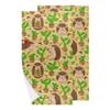 bisibuy Hedgehog Cactus Bathroom Hand Towels Decorative Set of 2 Kitchen Towels Lightweight Absorbent Hand Towels for Bathroom Hand Kitchen Home Decor Gifts view 1