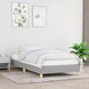 THOYTOUI Bed Frame,Beds Accessories Bedroom Furniture Interior Furniture Suitable for Apartment Bedroom Guest Room Hotel Light Gray 39.4"x74.8" Twin Fabric view 1