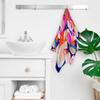 bisibuy Oriental Paper Umbrellla Bathroom Hand Towels Decorative Set of 2 Kitchen Towels Lightweight Absorbent Hand Towels for Bathroom Hand Kitchen Home Decor Gifts view 4