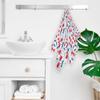bisibuy Cherry Blue Drops Hand Towels for Bathroom 28.3 x 14.4 Decorative Kitchen Hand Towel Soft Absorbent Bathroom Towels Set of 2 Kitchen Drying Towels Home Farmhouse Decor Gifts view 4